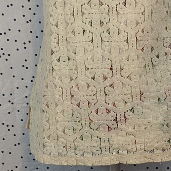 Anthropologie Mine Lace Back Top - Size S - Picture 8 of 10